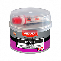 NOVOL Шпатлевка мягкая фиолет UNISOFT 0.25кг./24шт. 1150